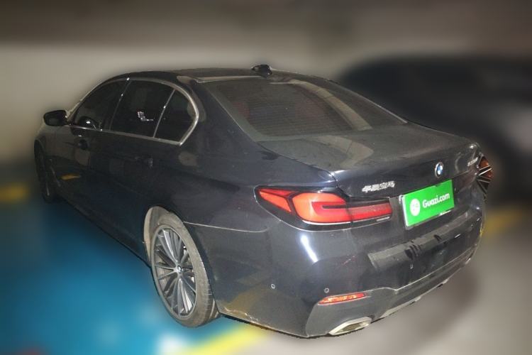 Used BMW 5 Series 2022 Second Facelift 530Li Leading Edition M Sport Package Rear Left 45 Deg