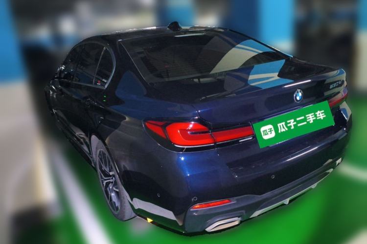 Used BMW 5 Series 2022 530Li Luxury Edition M Sport Package Rear Left 45 Deg