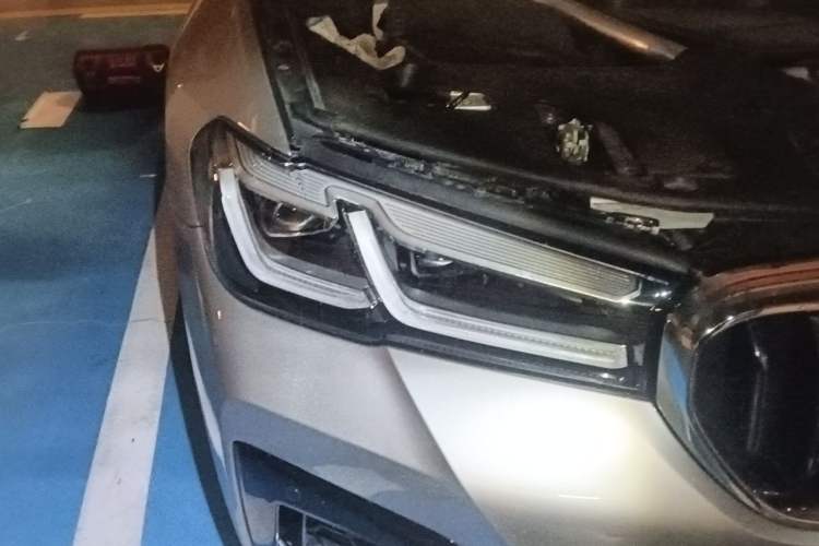 Used BMW 5 Series 2022 Second Facelift 530Li Leading Edition M Sport Package Right Front Headlight