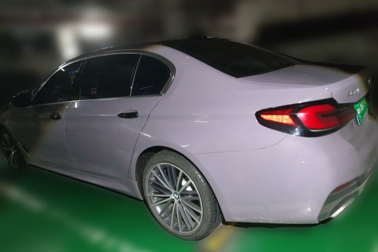 Used BMW 5 Series 2022 Restyled 530Li Leading Edition M Sport Package Rear Left 45 Deg