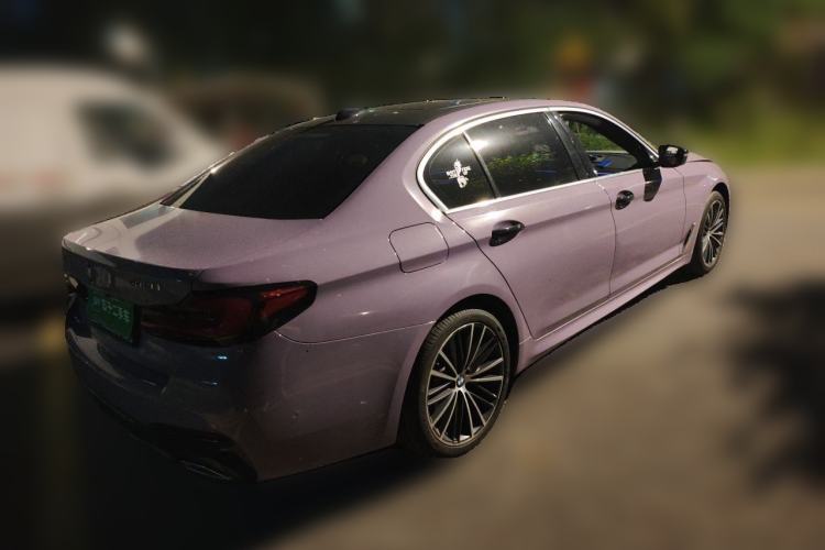 Used BMW 5 Series 2022 Restyled 530Li Leading Edition M Sport Package Rear Right 45 Deg