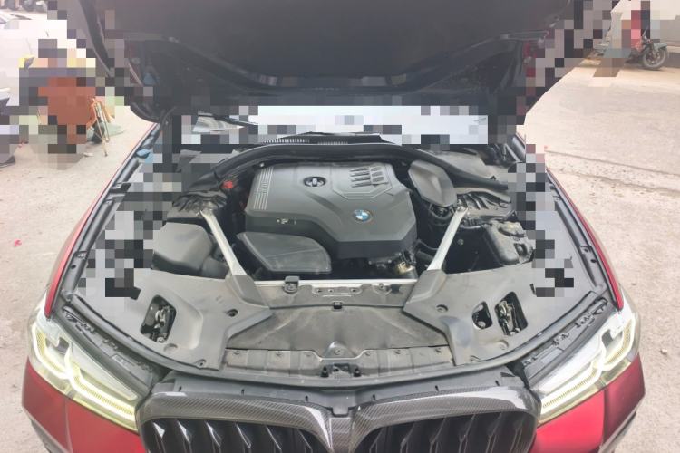 Used BMW 5 Series 2022 Restyled 525Li M Sport Package Engine Bay