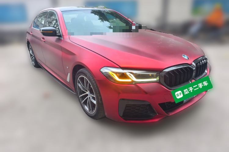 Used BMW 5 Series 2022 Restyled 525Li M Sport Package Front Right 45 Deg