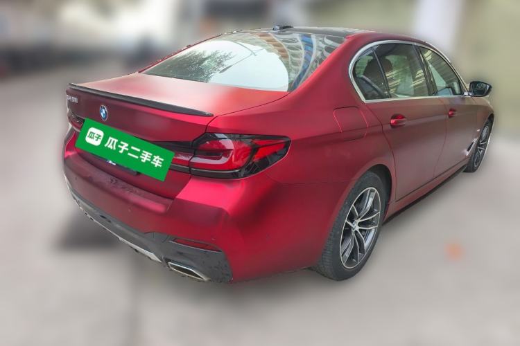 Used BMW 5 Series 2022 Restyled 525Li M Sport Package Rear Right 45 Deg