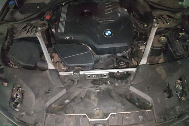 Used BMW 5 Series 2022 Second Facelift 530Li Luxury Version M Sport Package Engine Bay