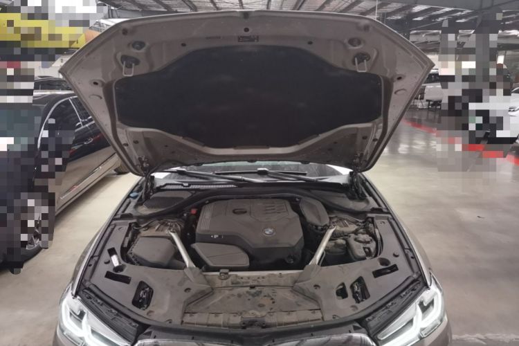 Used BMW 5 Series 2022 Updated 530Li Leading Edition Luxury Package Engine Bay