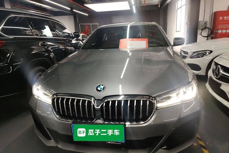 Used BMW 5 Series 2022 Second Facelift 525i M Sport Package Exterior 1