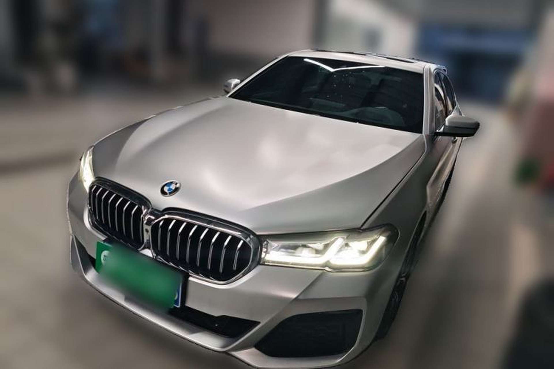 Used BMW 5 Series 2022 Restyled 530Li Executive M Sport Package Front Left 45 Deg