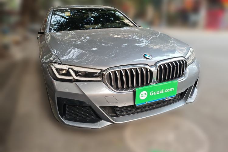 Used BMW 5 Series 2022 Second Facelift 530i M Sport Package Front Right 45 Deg