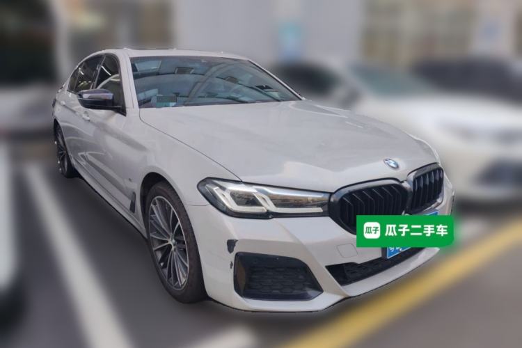 Used BMW 5 Series 2022 Restyled 530Li Leading Edition M Sport Package Front Right 45 Deg