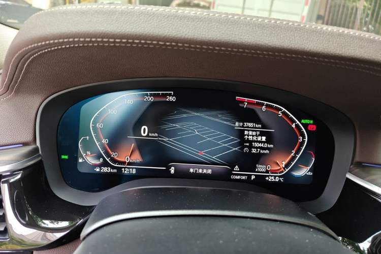 Used BMW 5 Series 2022 Updated 530Li Leading Edition Luxury Package Instrument Cluster