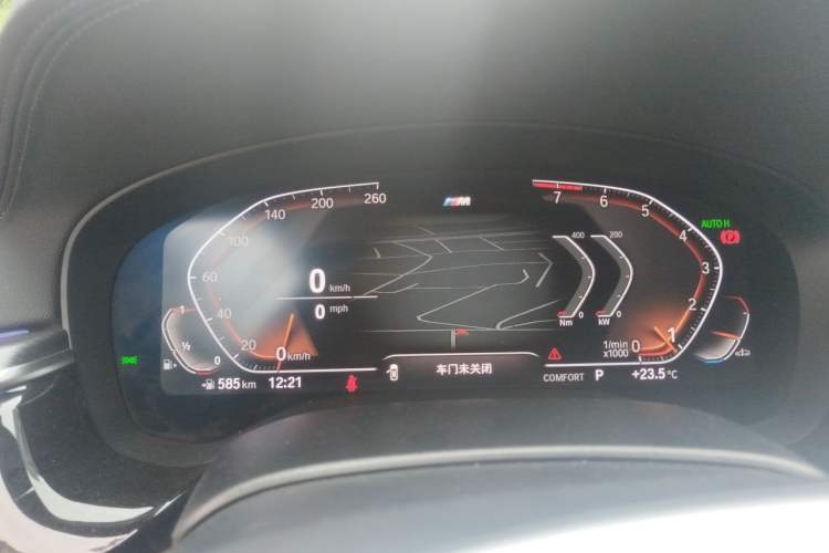 Used BMW 5 Series 2022 Updated 530i M Sport Package Instrument Cluster