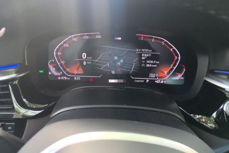 Used BMW 5 Series 2022 540i Sport Line M Sport Package Instrument Cluster