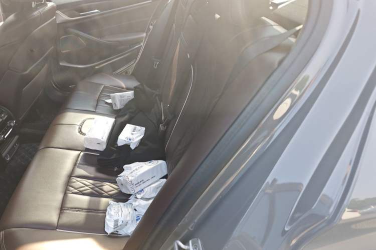 Used BMW 5 Series 2022 Restyled 540i Luxury Edition M Sport Package Left Rear Seat