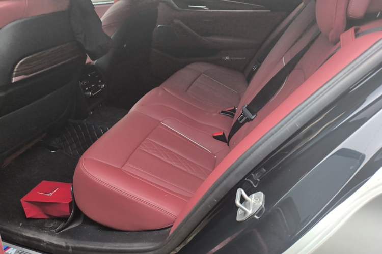Used BMW 5 Series 2022 Second Facelift 530Li Luxury Version M Sport Package Left Rear Seat