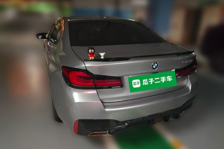Used BMW 5 Series 2022 Second Facelift 530Li Luxury Version M Sport Package Rear Left 45 Deg