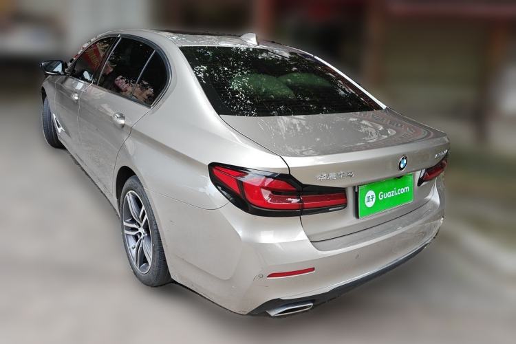 Used BMW 5 Series 2022 Updated 530Li Leading Edition Luxury Package Rear Left 45 Deg