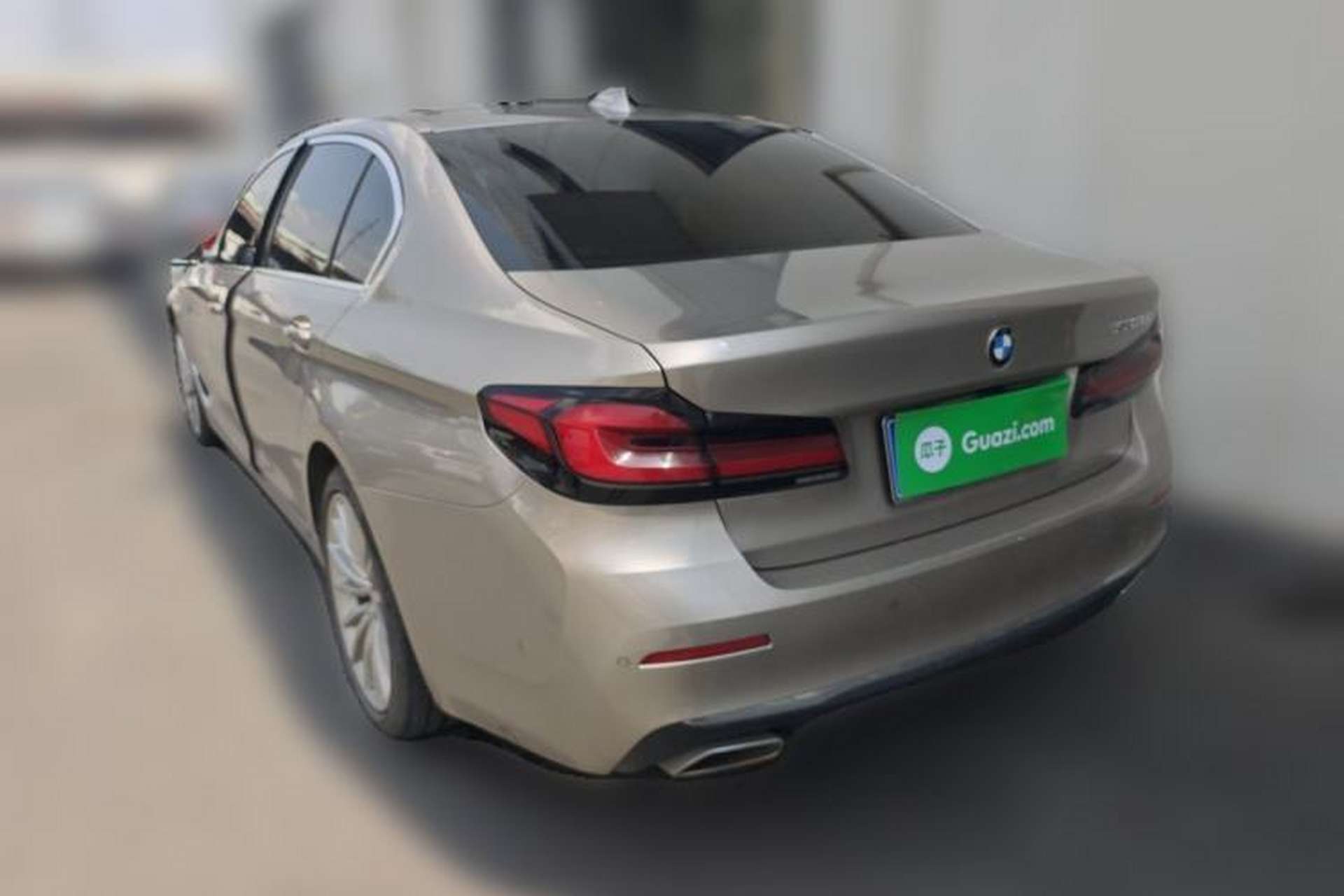 Used BMW 5 Series 2022 Updated 530Li Luxury Edition Premium Package Rear Left 45 Deg