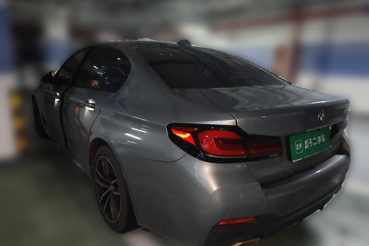 Used BMW 5 Series 2022 Restyled 525i M Sport Package Rear Left 45 Deg