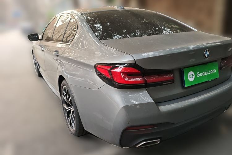 Used BMW 5 Series 2022 Second Facelift 530i M Sport Package Rear Left 45 Deg