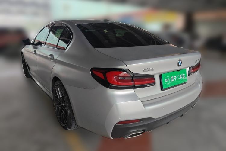 Used BMW 5 Series 2022 Second Facelift 540i Sport Line M Sport Package Rear Left 45 Deg