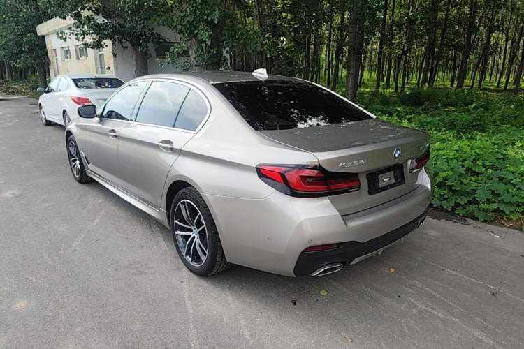 Used BMW 5 Series 2022 Restyled 525Li M Sport Package Rear Left 45 Deg