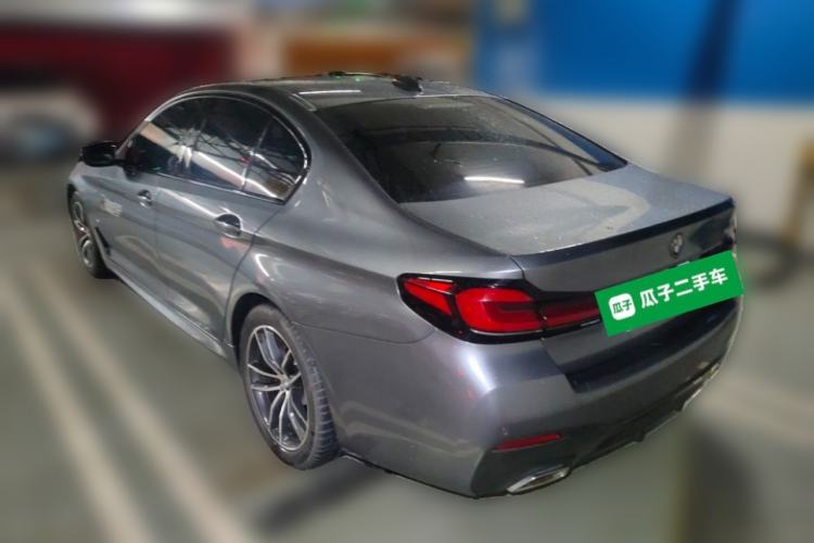 Used BMW 5 Series 2022 525i M Sport Package Rear Left 45 Deg