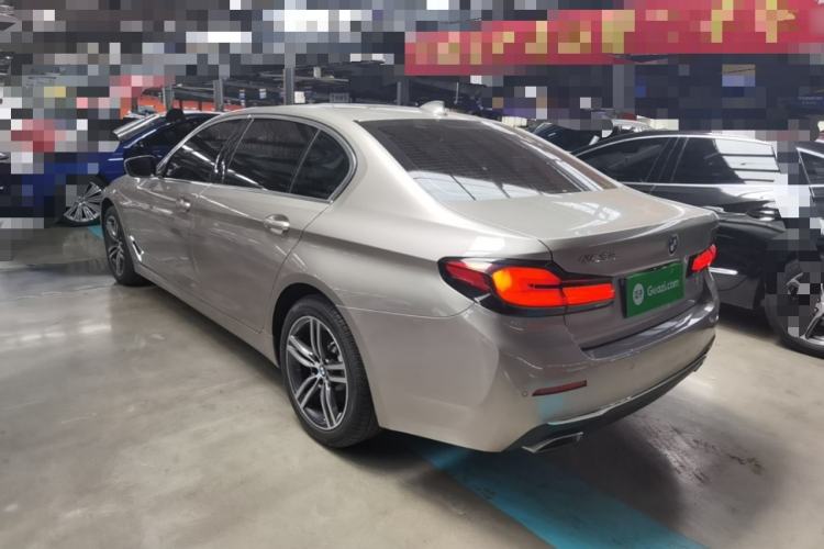 Used BMW 5 Series 2022 Updated 530Li Leading Edition Luxury Package Rear Left 45 Deg