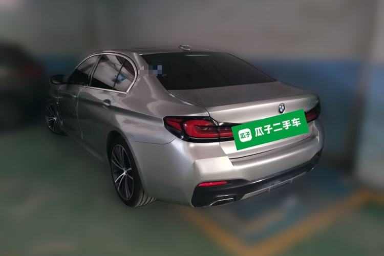 Used BMW 5 Series 2022 Restyled 530Li Leading Edition M Sport Package Rear Left 45 Deg