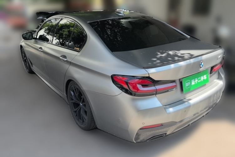Used BMW 5 Series 2022 540i Sport Line M Sport Package Rear Left 45 Deg