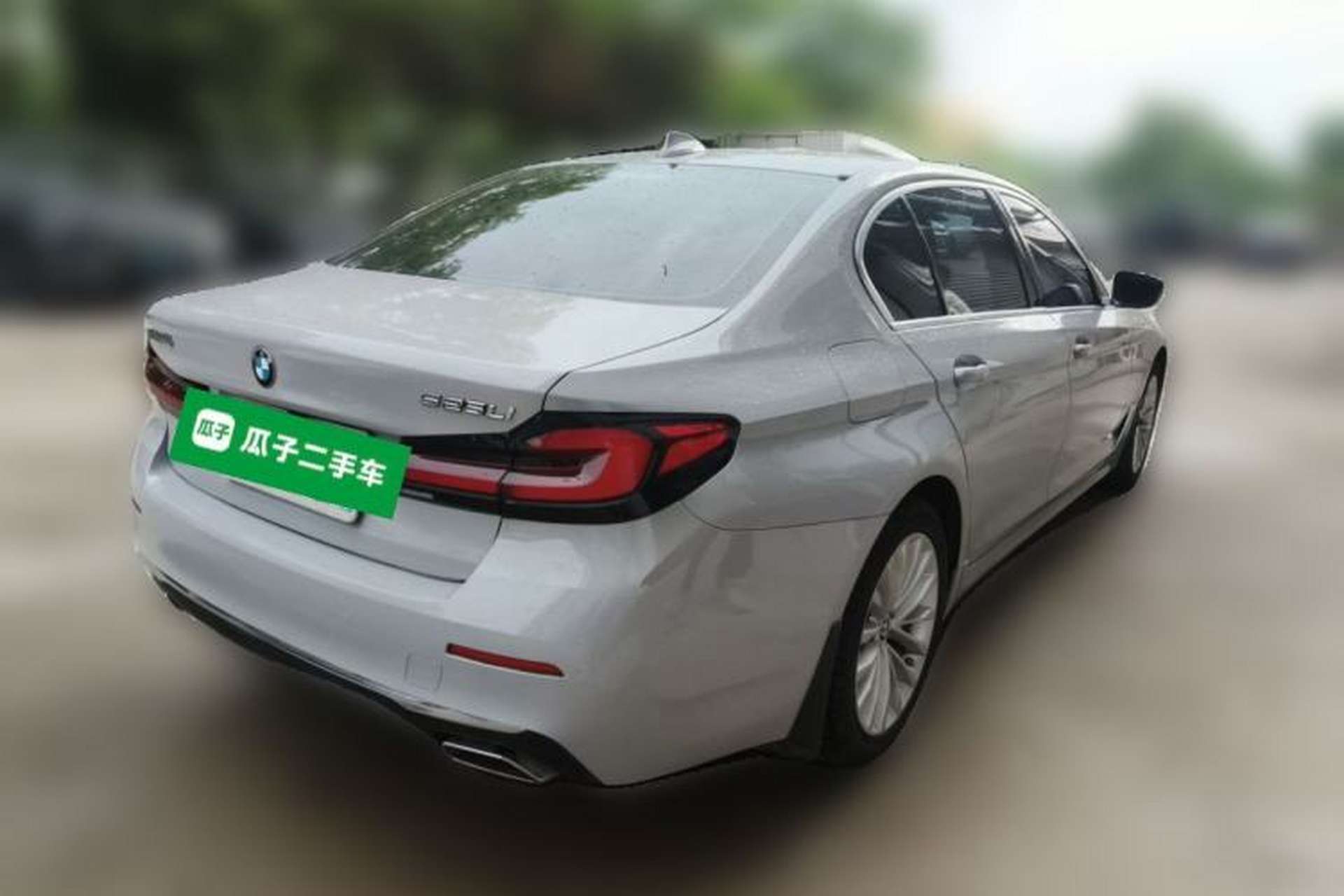 Used BMW 5 Series 2022 Restyled 525Li Luxury Package Rear Right 45 Deg