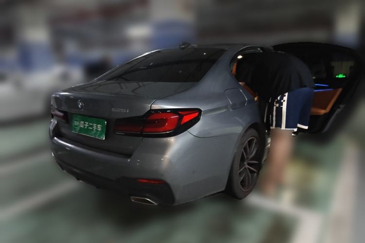 Used BMW 5 Series 2022 Restyled 525i M Sport Package Rear Right 45 Deg