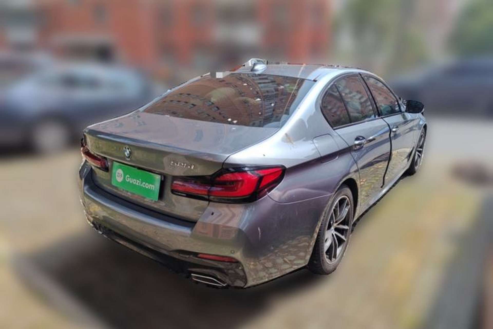 Used BMW 5 Series 2022 525i M Sport Package Rear Right 45 Deg