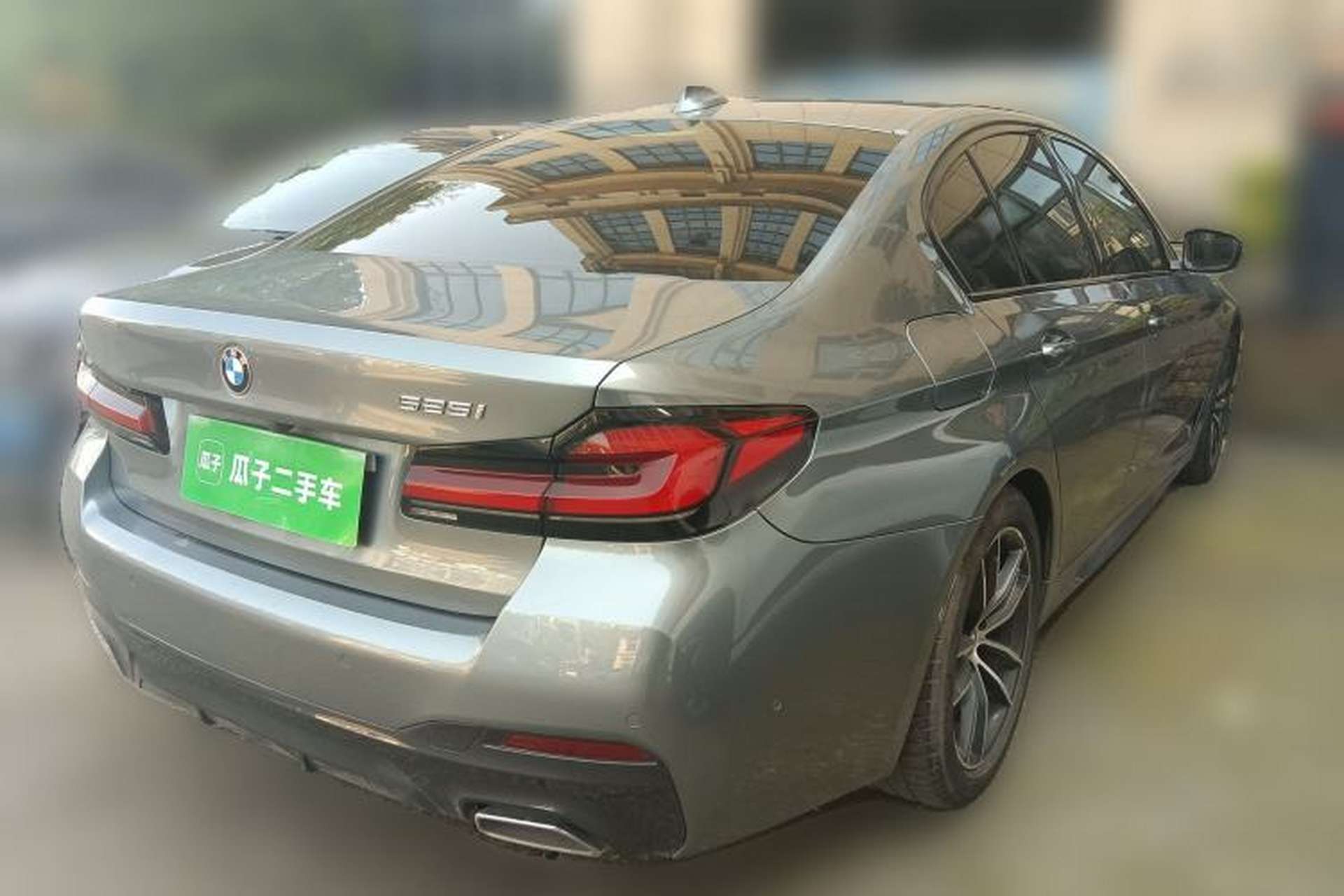 Used BMW 5 Series 2022 525i M Sport Package Rear Right 45 Deg