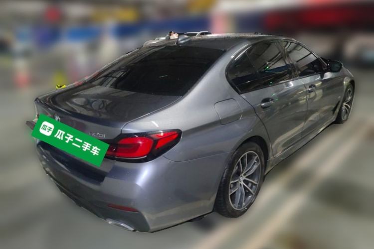 Used BMW 5 Series 2022 525i M Sport Package Rear Right 45 Deg