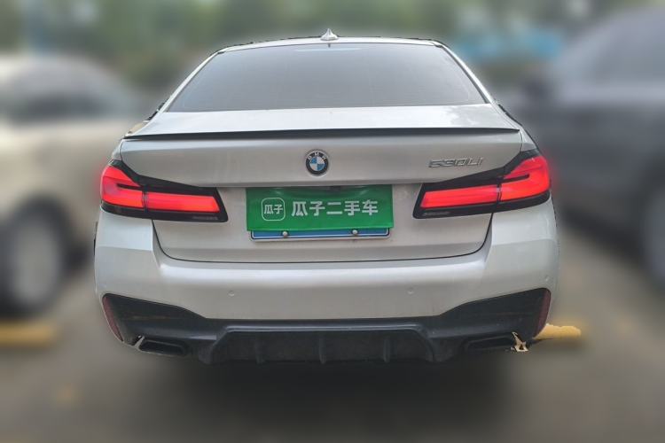Used BMW 5 Series 2022 Second Facelift 530Li Luxury Version M Sport Package Rear