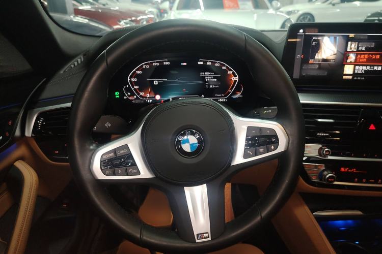 Used BMW 5 Series 2022 Second Facelift 525i M Sport Package Steering Wheel