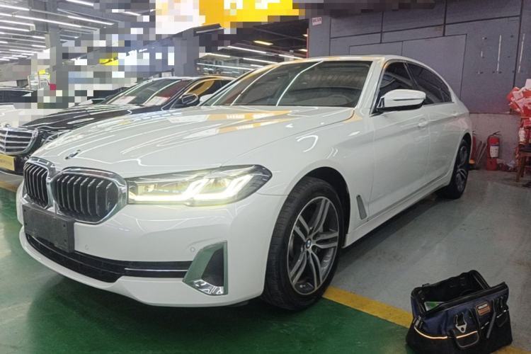 Used BMW 5 Series 2022 Updated 530Li Leading Edition Luxury Package Guazi used car, China used car export, Used car for sale, Used BMW cars, Cheapest cars for sale