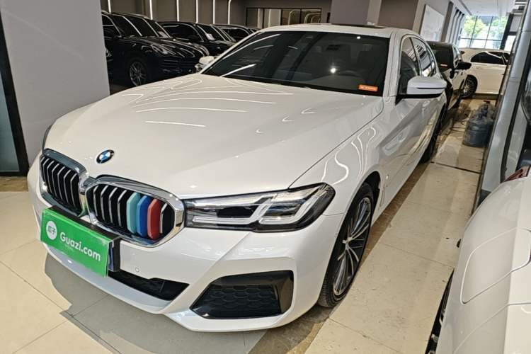 Used BMW 5 Series 2022 Restyled 530Li Leading Edition M Sport Package Guazi used car, China used car export, Used car for sale, Used cars, Cheapest cars for sale