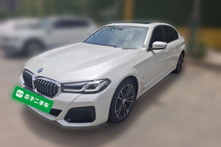 Used BMW 5 Series 2022 Second Facelift 530Li Leading Edition M Sport Package Guazi used car, China used car export, Used car for sale, Used cars, Cheapest cars for sale