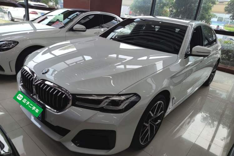 Used BMW 5 Series 2022 Second Facelift 530Li Luxury Version M Sport Package Guazi used car, China used car export, Used car for sale, Used cars, Cheapest cars for sale