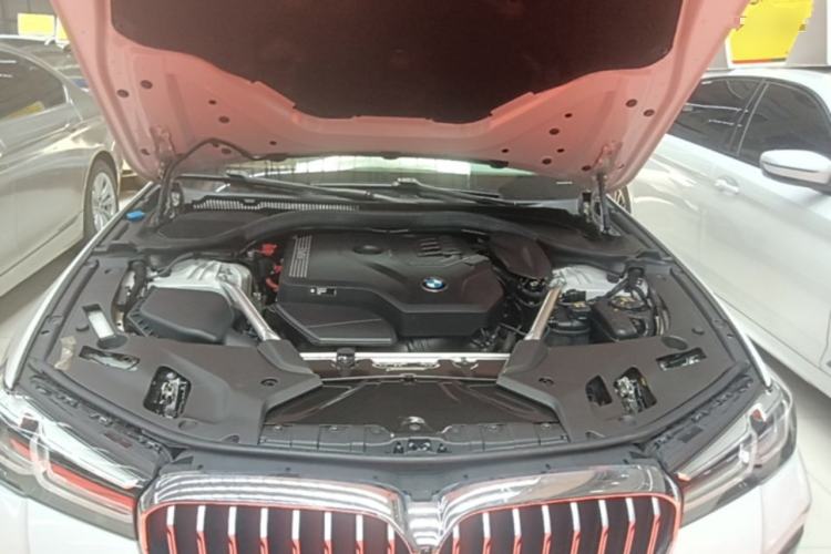 Used BMW 5 Series 2022 Second Facelift 530Li Leading Edition M Sport Package Engine Bay