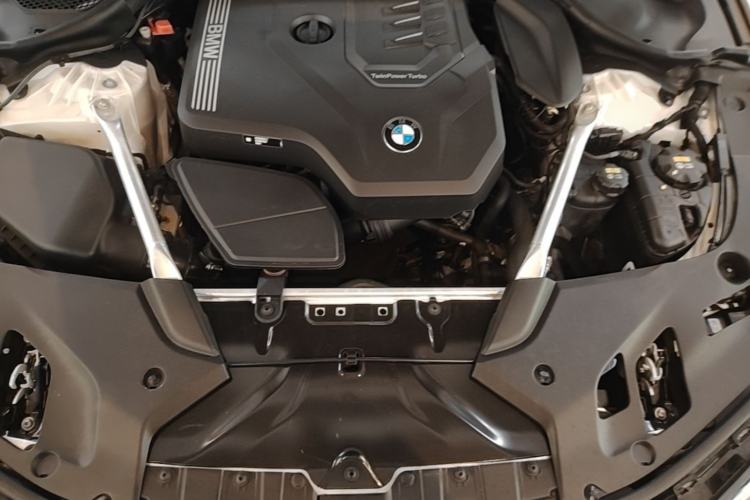 Used BMW 5 Series 2022 Second Facelift 530Li Leading Edition M Sport Package Engine Bay