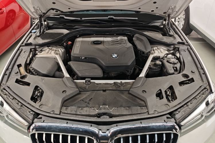 Used BMW 5 Series 2022 Second Facelift 530Li Leading Edition M Sport Package Engine Bay