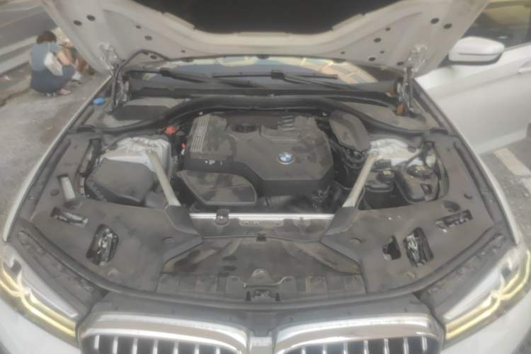 Used BMW 5 Series 2022 530Li Leading Luxury Package Engine Bay