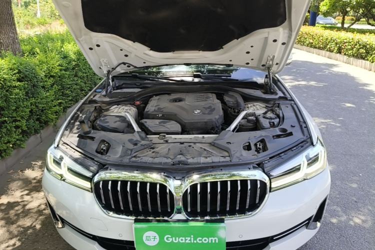 Used BMW 5 Series 2022 Updated 530Li Leading Edition Luxury Package Engine Bay