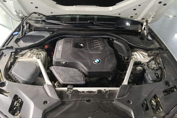 Used BMW 5 Series 2022 Updated 530Li Leading Edition Luxury Package Engine Bay