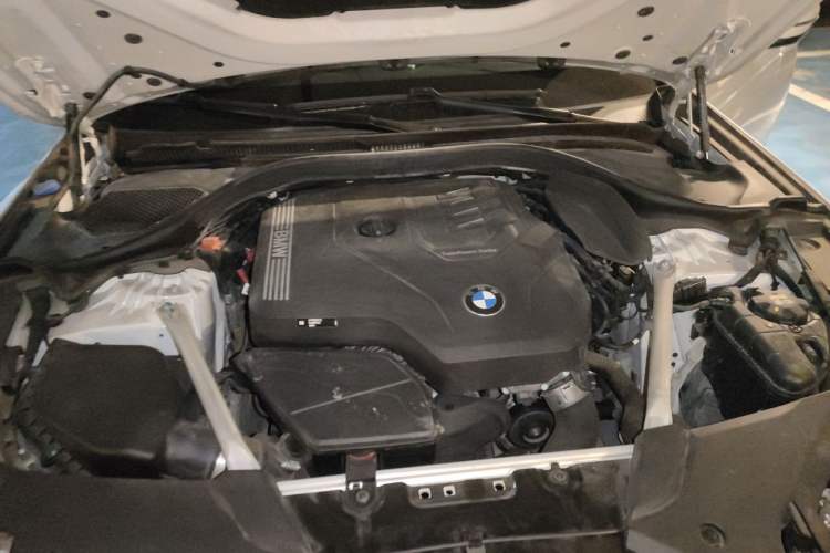 Used BMW 5 Series 2022 525Li M Sport Package Engine Bay