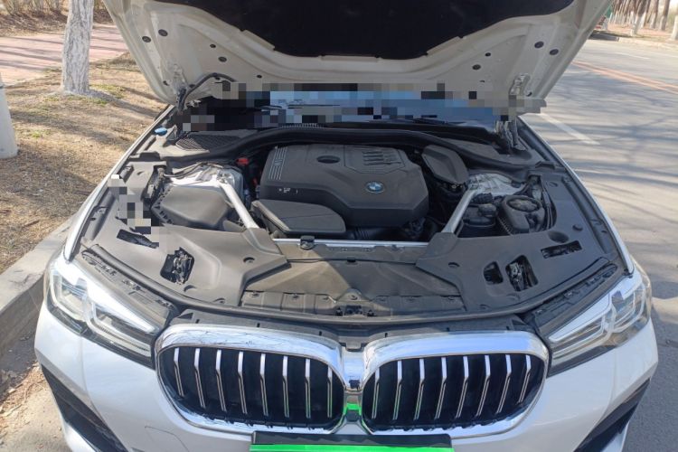 Used BMW 5 Series 2022 Revised Version 530Li xDrive M Sport Package Engine Bay