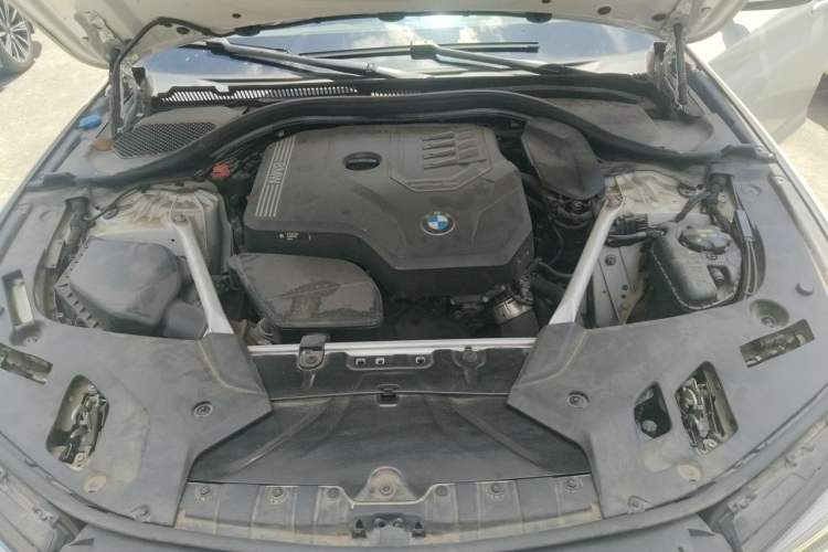 Used BMW 5 Series 2022 525Li M Sport Package Engine Bay